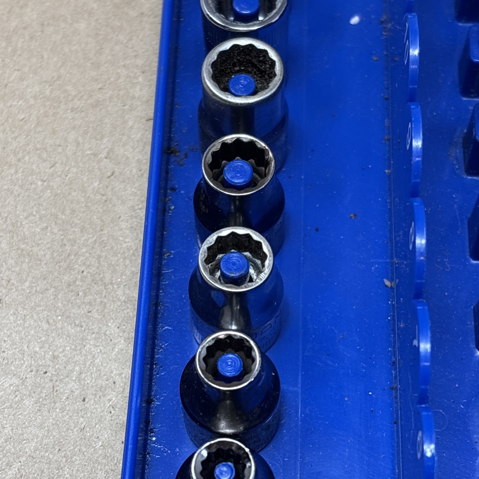 Craftsman 3/8”Drive Metric Socket Set 6mm to 21mm 12Pt USA No 20m