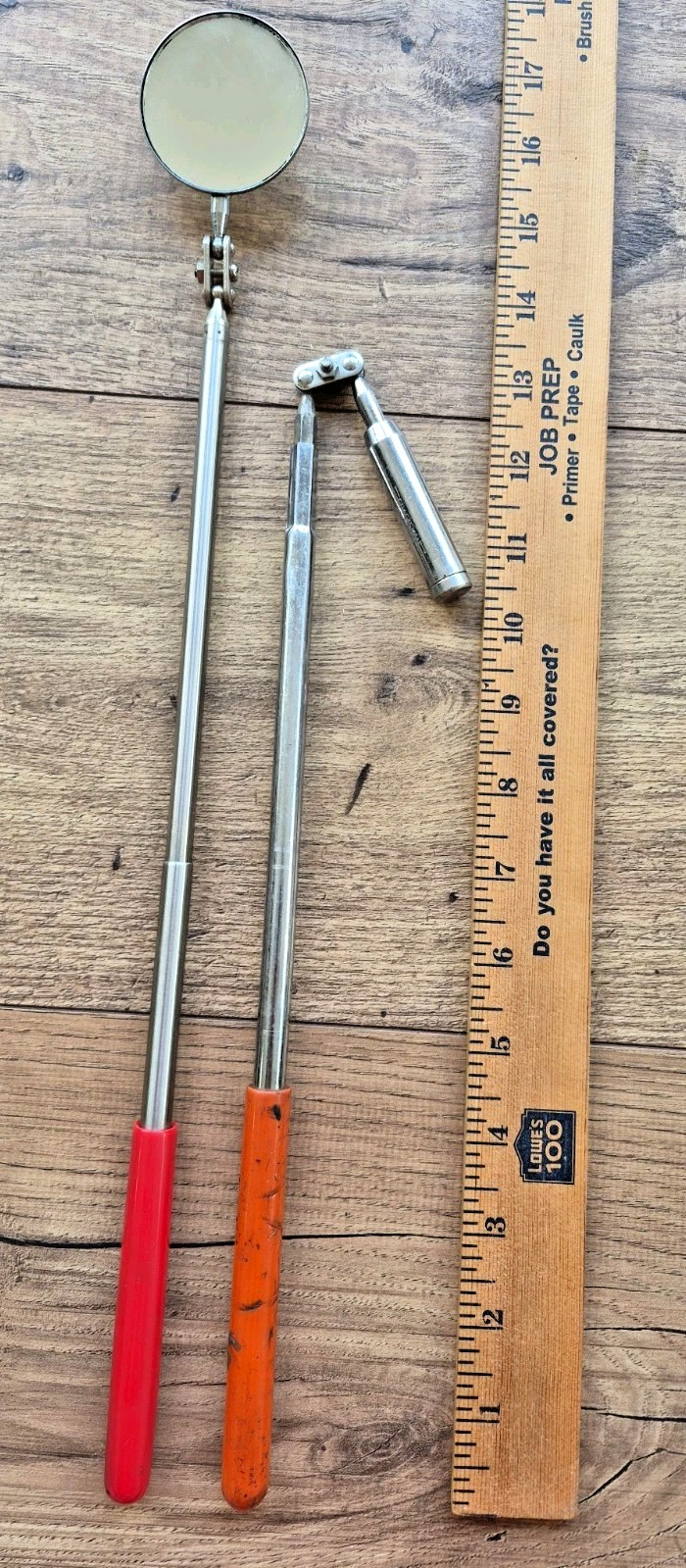Magnetic Telescoping Pick Up Tool 17″-27″ & 11″ – 17″ Mirror Vintage