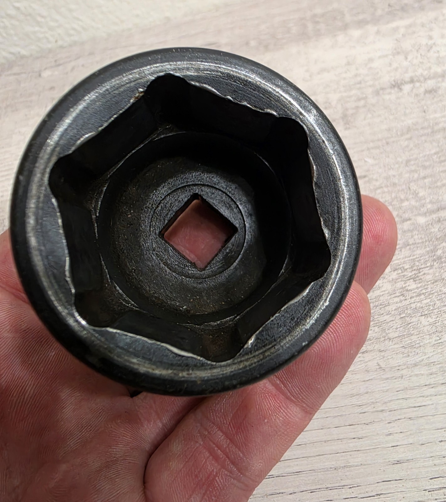 Snap On 36mm Shallow Impact Socket 6 Point 1/2″ Drive IMM360