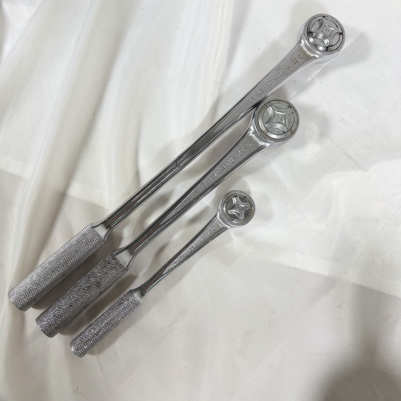J.H. Williams S-53, S-52 & B-52 Super Ratchet 1/2″ Drive 15″ Long USA Lot