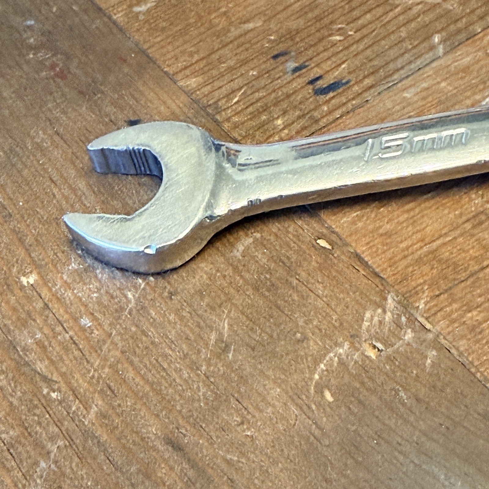 Snap-on Tools 15mm Flank Drive Plus 12 Pt Combination Wrench SOEXM15 USA