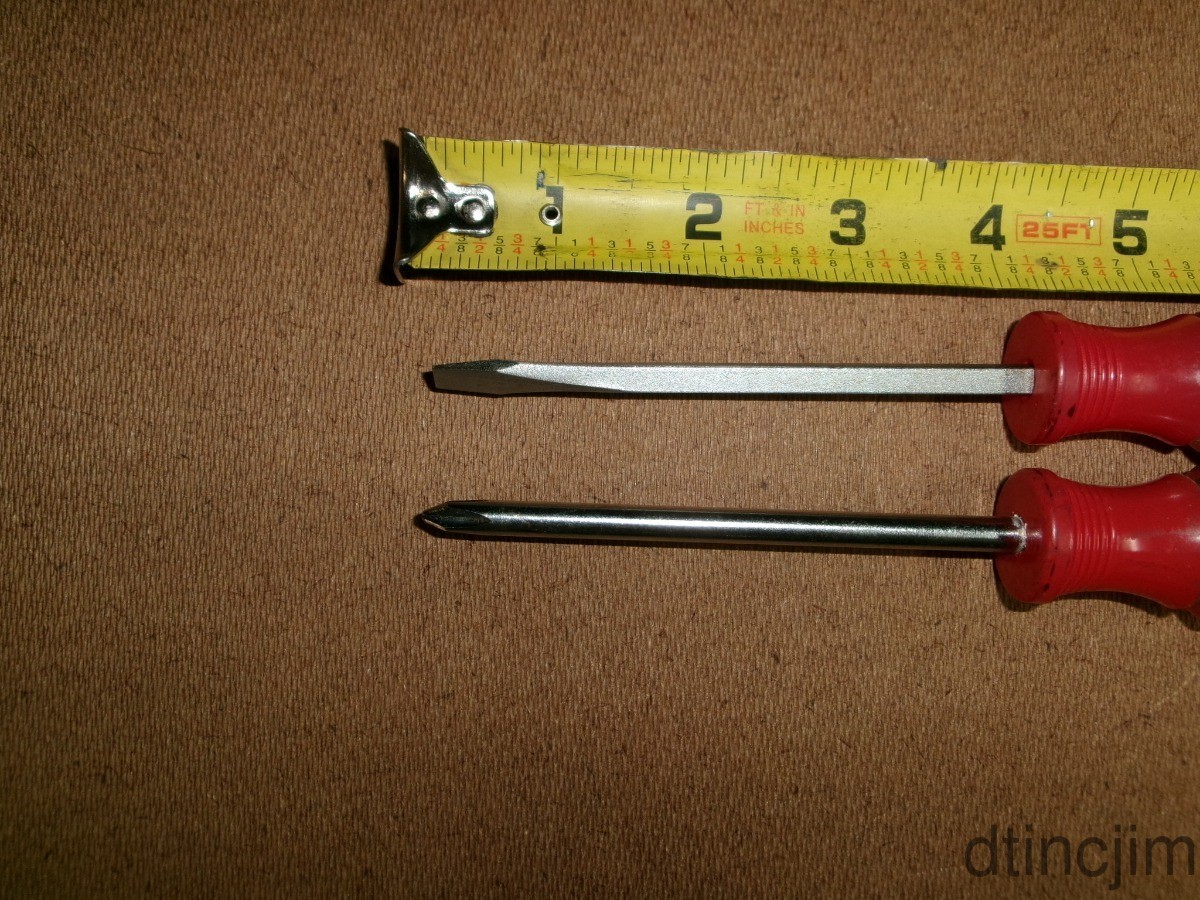 Craftsman 2 Piece Flat Blade and Phillips Screwdriver Set