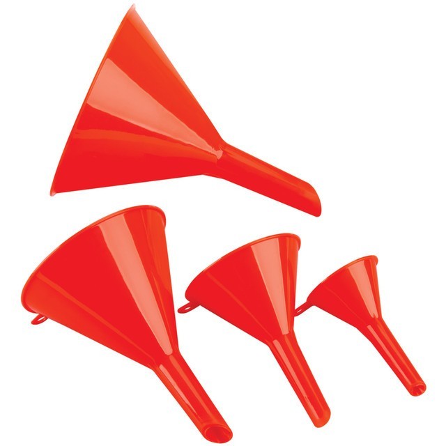 Performance Tool 1144 4 Piece Funnel Plastic