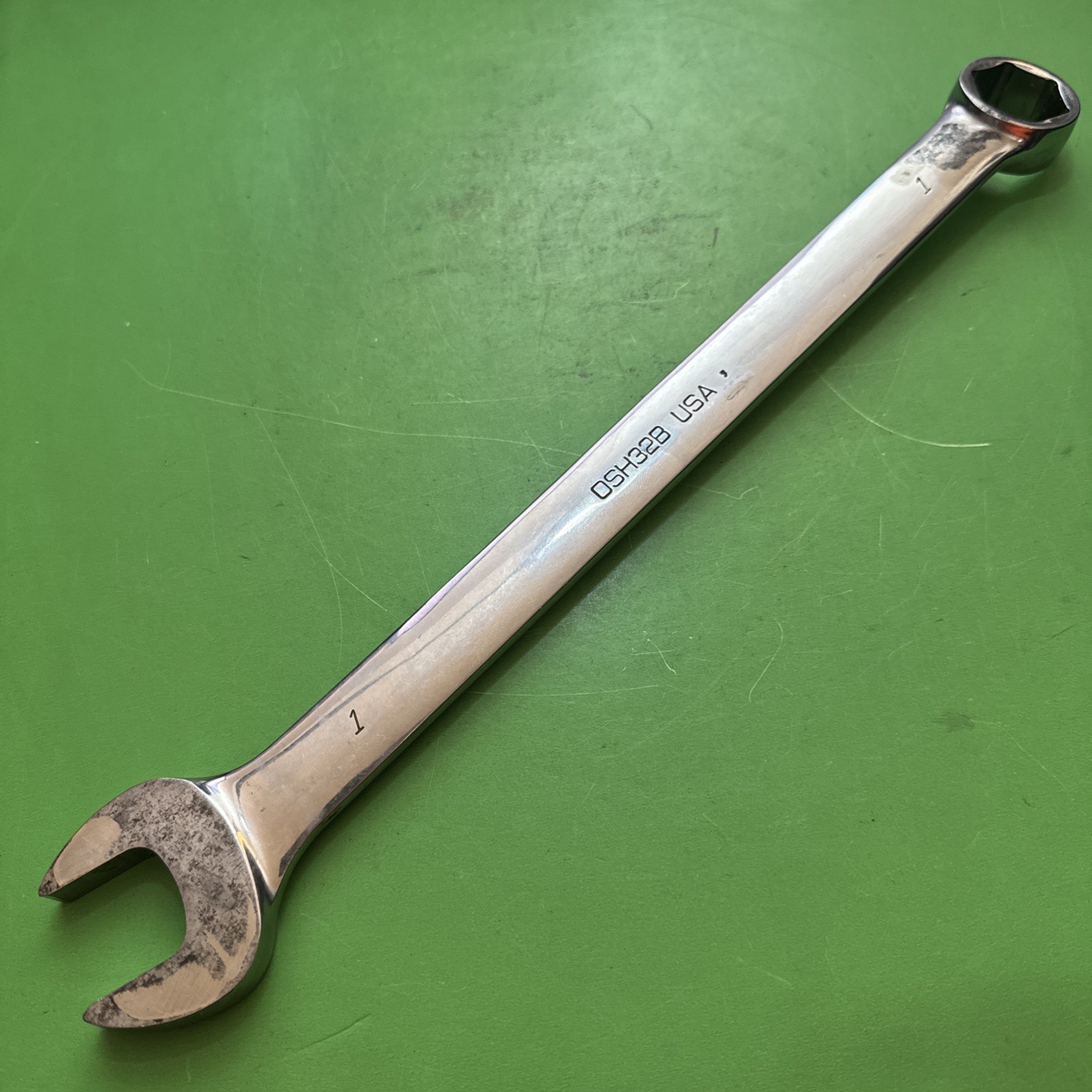 Snap-On Professional Tools USA 6 Point SAE Size 1″ Combination Wrench MPN OSH32B