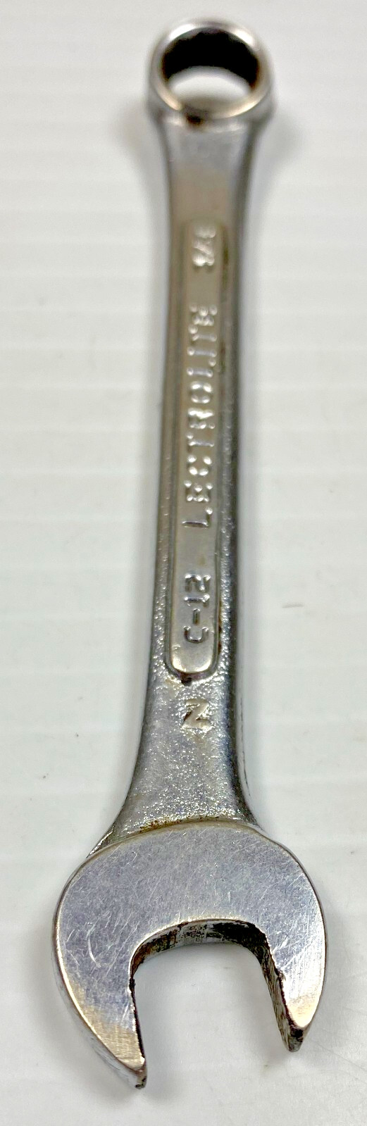 Lectrolite S-K Tools C-12- 3/8″ Combination Wrench 12 Point Forged Alloy USA sk