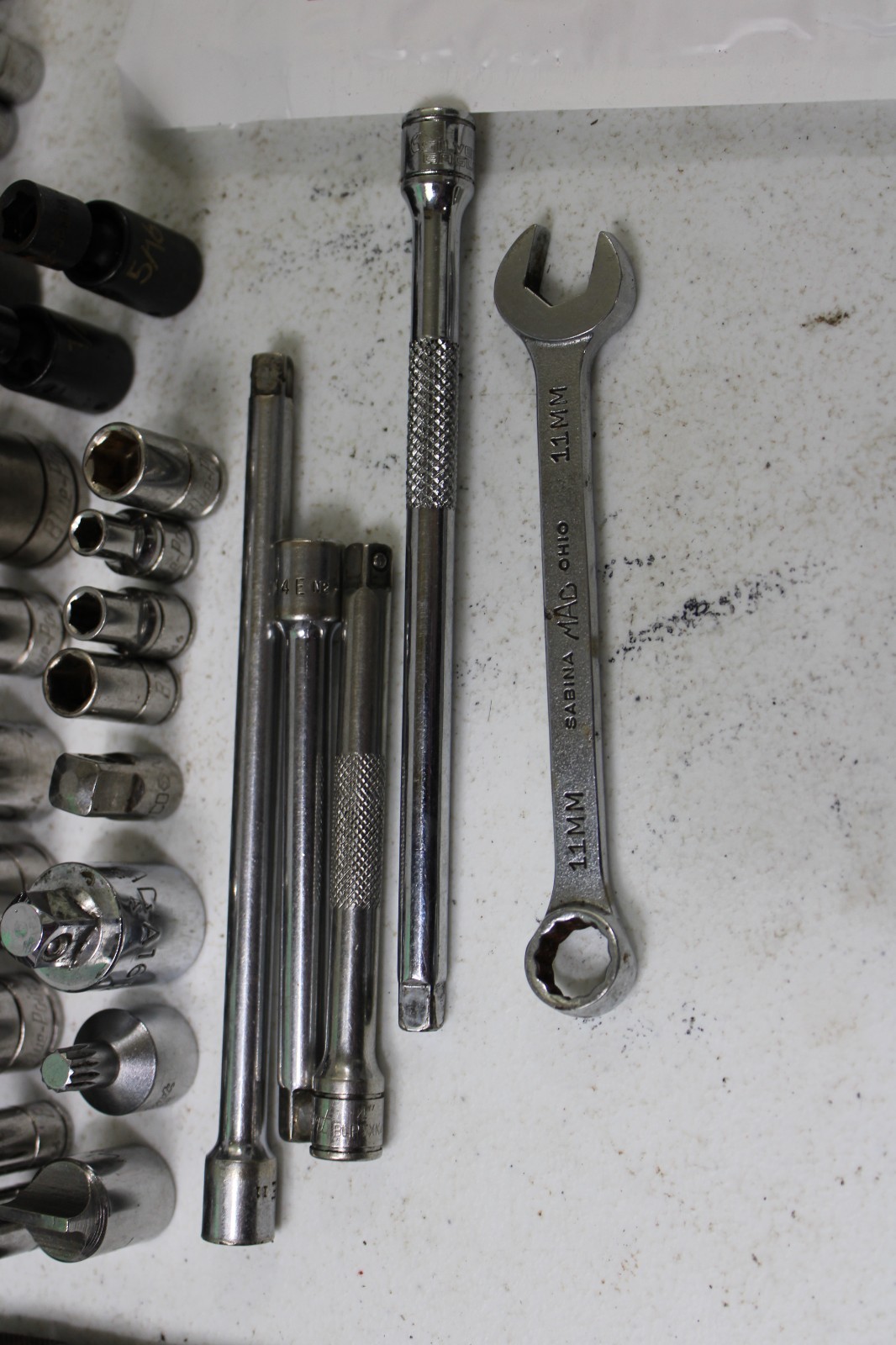 Mac, blue point Extentions impact, Sockets, Lot of Tools incl 1 punch