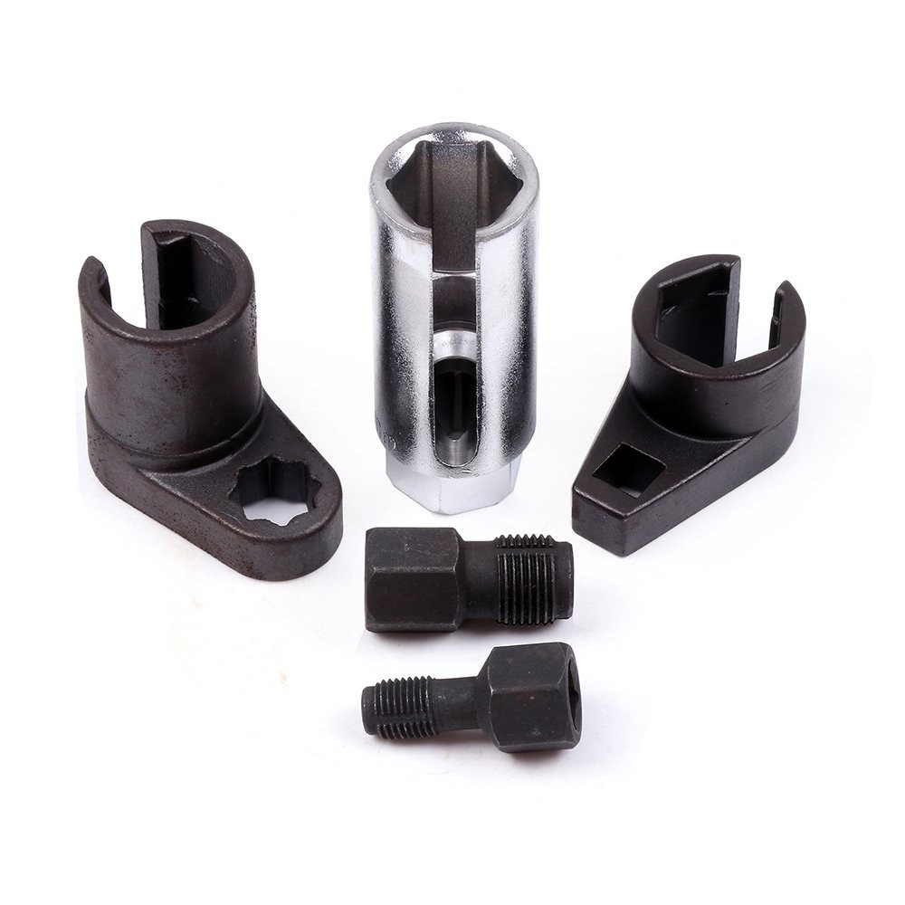 INSTALL OFFSET WRENCH TOOLS VACUUM M12 M18 OXYGEN SENSOR SOCKET O2 THREAD CHASER