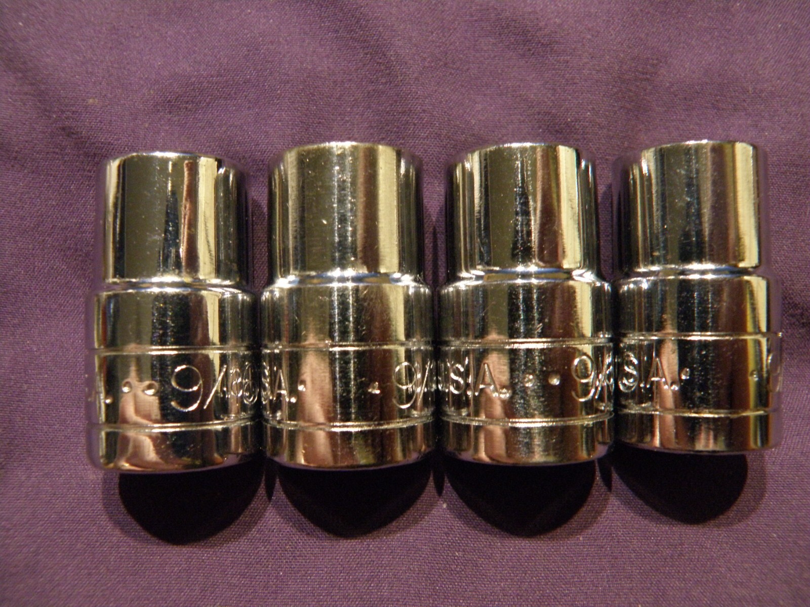 S-K 1/2″ Drive, 6 Point, 9/16 Shallow Socket. 40118 Exc. Condition. $8.00 ea.