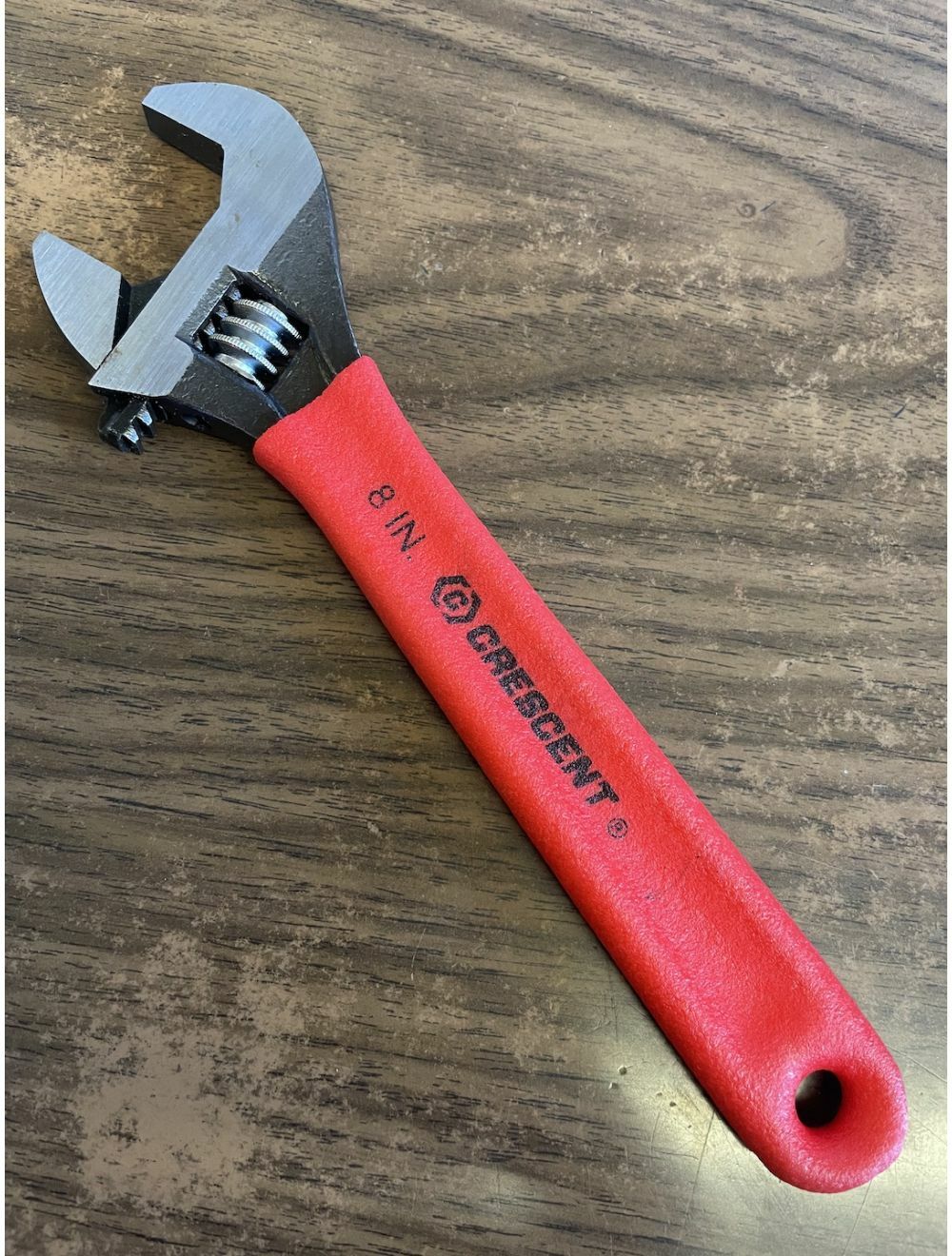 Crescent 8″ Black Oxide Adjustable Wrench w/ Cushion Grip ” MADE in USA #CRE-AT1