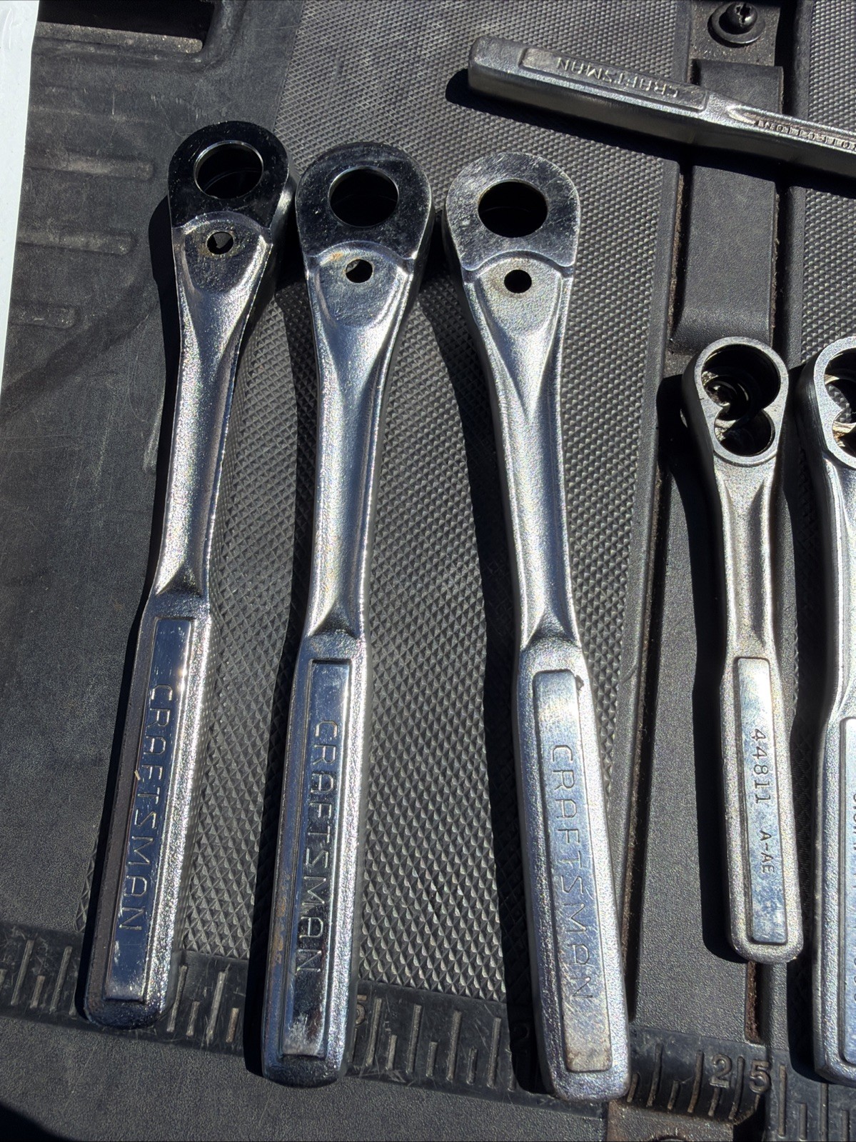 (12) Sears Craftsman Ratchet Bodies ONLY NO GUTS 1/2” Drive 3/8” & 1/4” Plus Flx