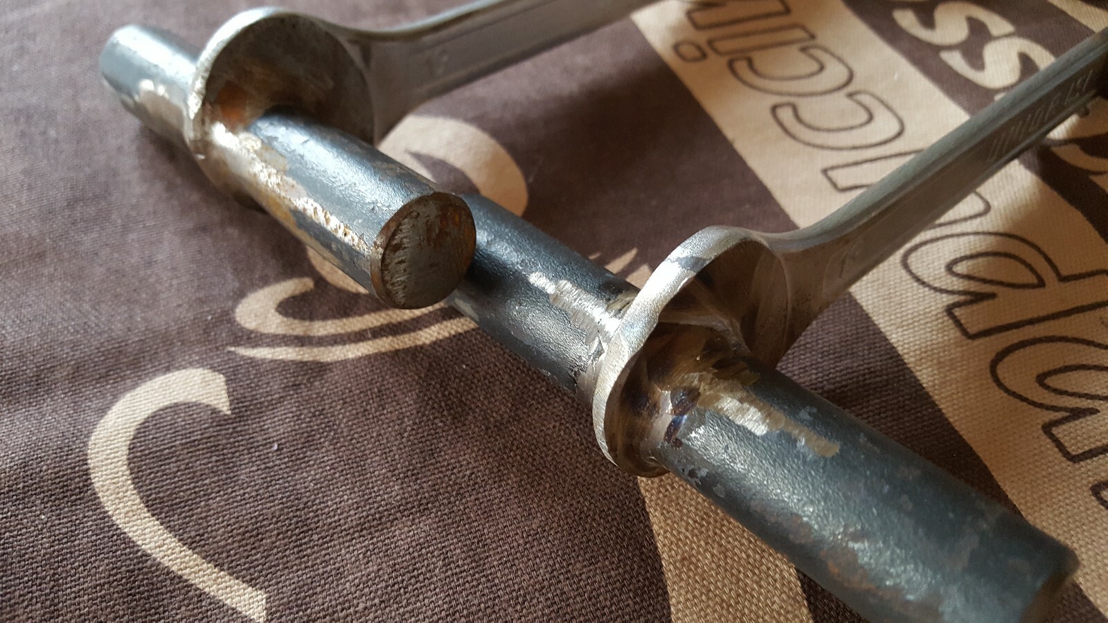 💜 Obstruction spanner set of two 19mm Unior LSI 120 12 point chrome vanadium