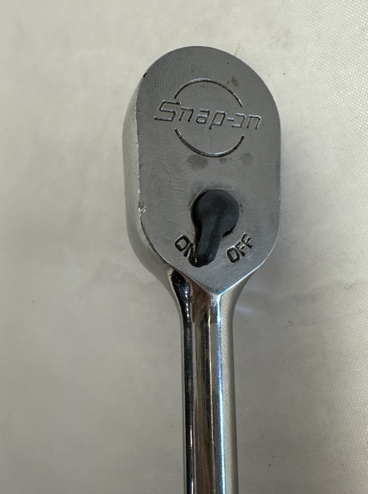 Snap-on Tools 1/4″ Drive Chrome Ratchet TL72 Dual 80 Tech 6-1/2″ Long