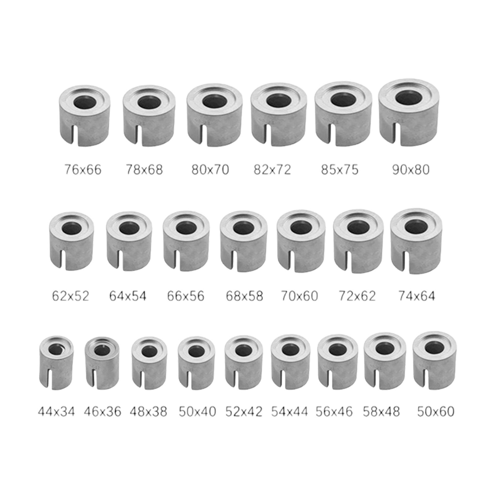 Universal Press and Pull Sleeve Kit Bush Bearing Removal Insertion Tool 27PCS