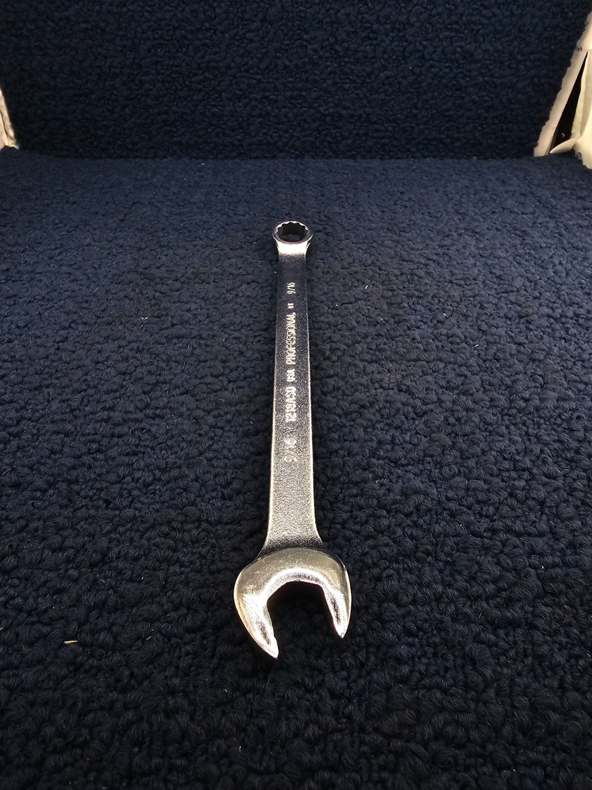 Proto 1218ASD: 9/16″ Combination Wrench Box Open Satin Chrome