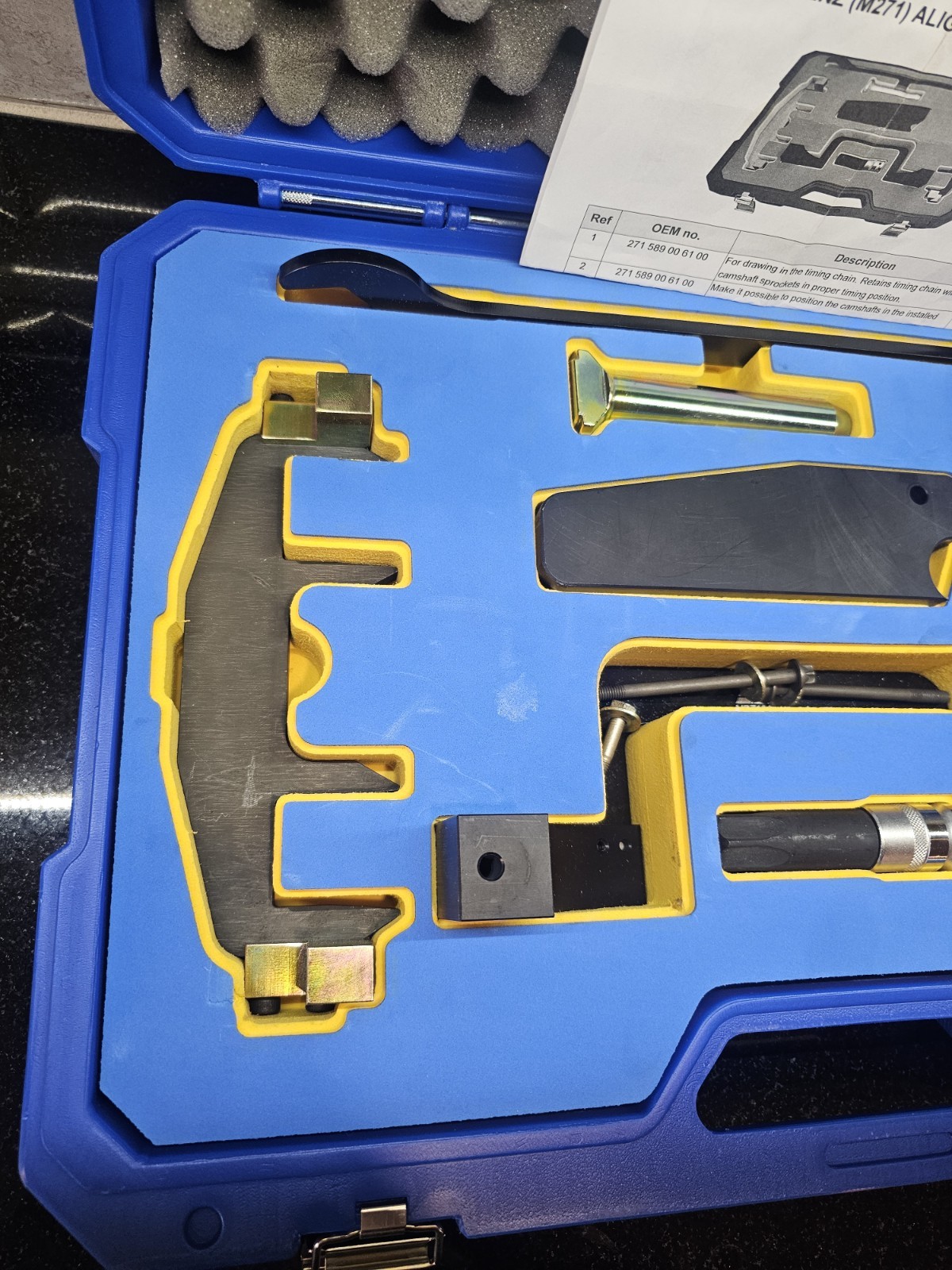 KTC Auto Tools Mercedes Benz M271 Alignment Tool Kit MBZ1041U
