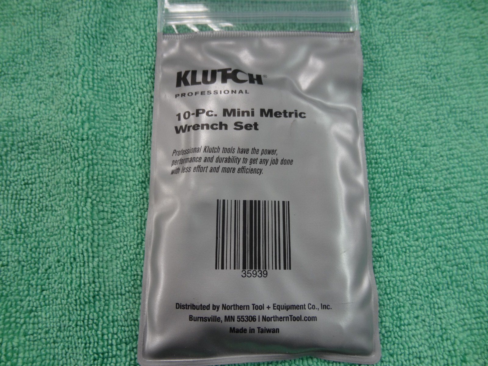 NEW Klutch 10 Pc. Mini Metric Ignition Wrench Set -35939