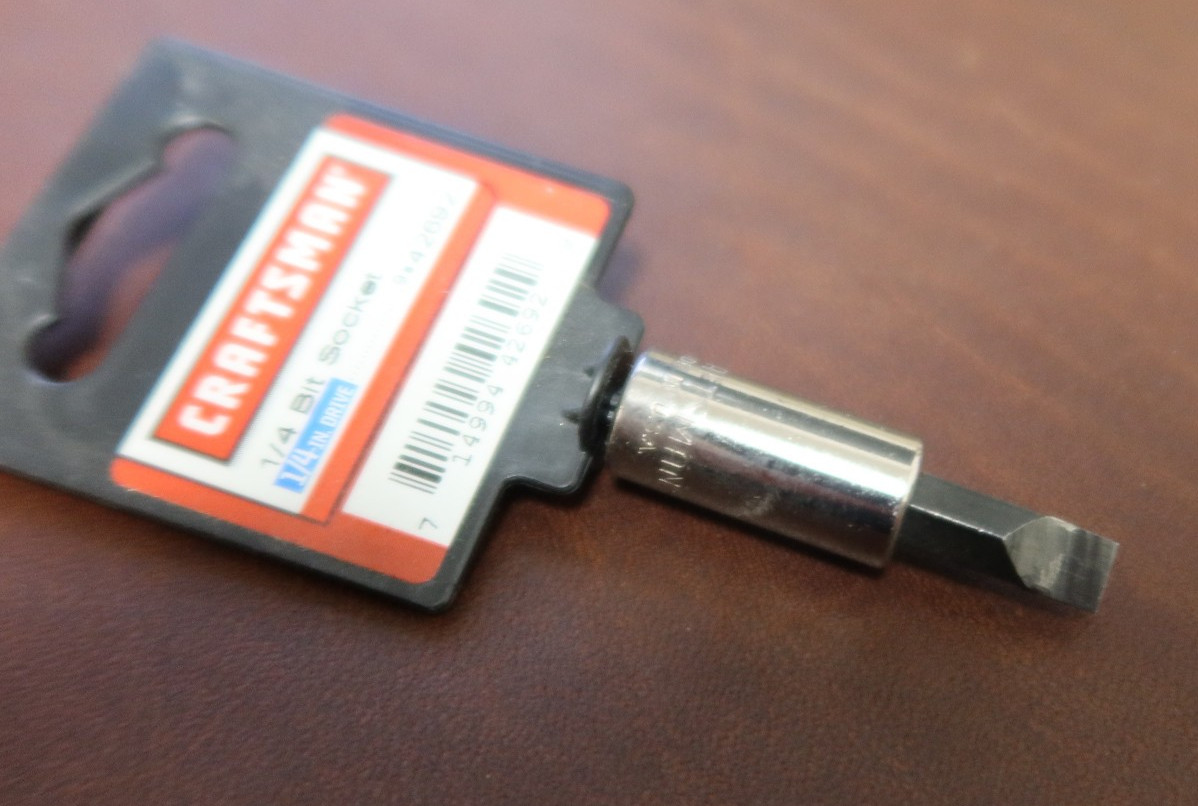 New Craftsman 1/4 Bit Socket – # 42692 – 1/4″ Drive – Made in USA!