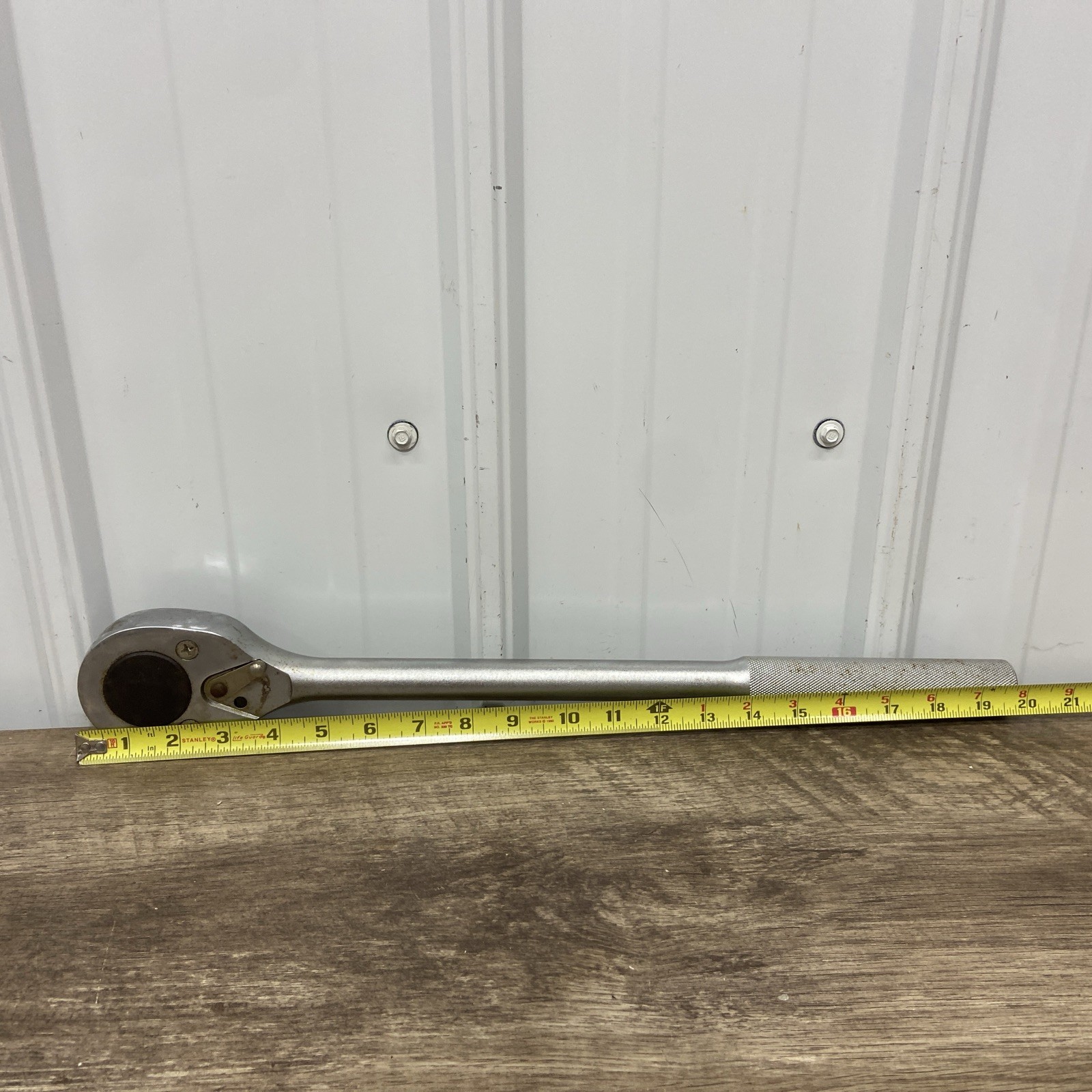 Vintage Proto 5649 Ratchet Wrench 3/4″ Drive Pear Head 20″ USA Heavy Duty