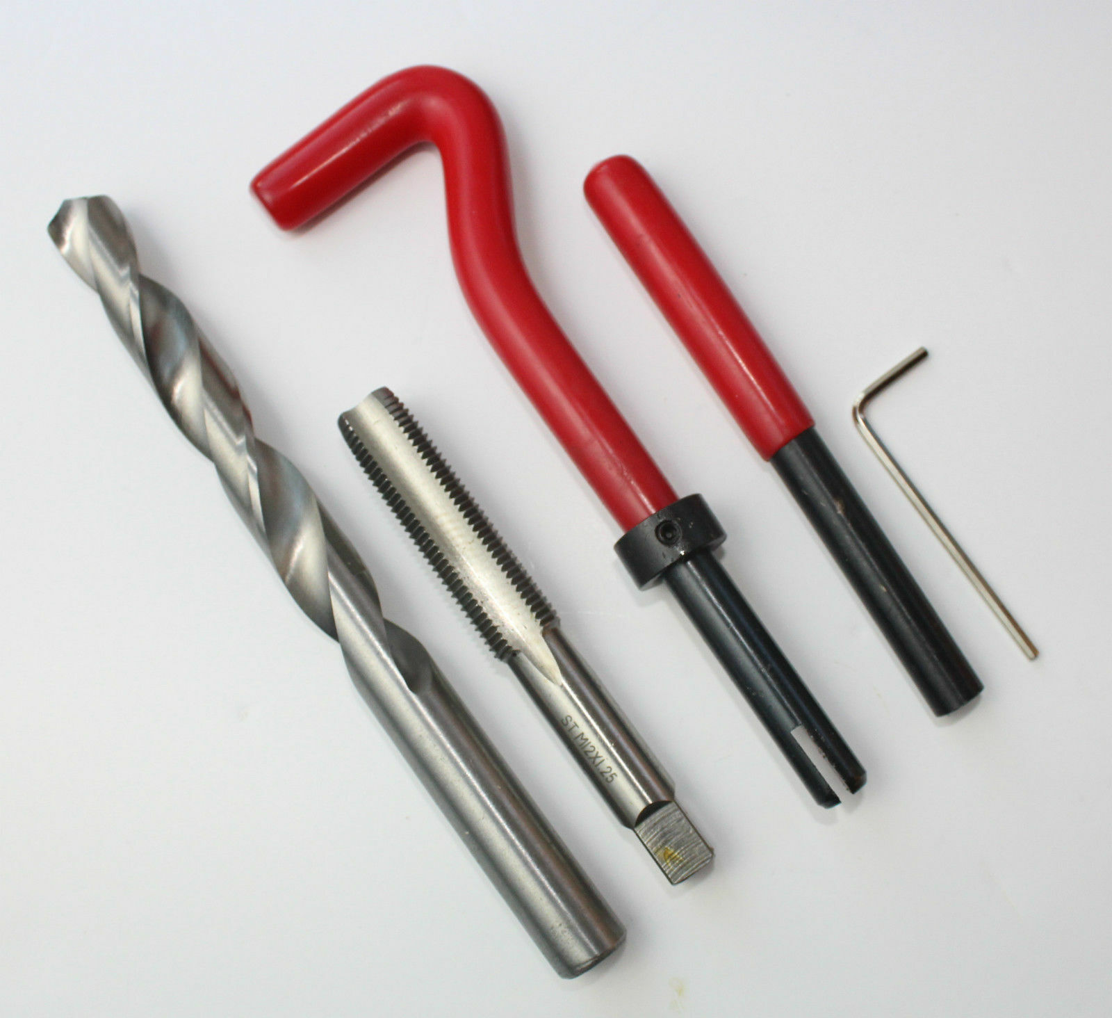 Metric Thread Repair Insert Kit M5 M6 M8 M10 M12 M14 Helicoil Car Pro Coil Tool