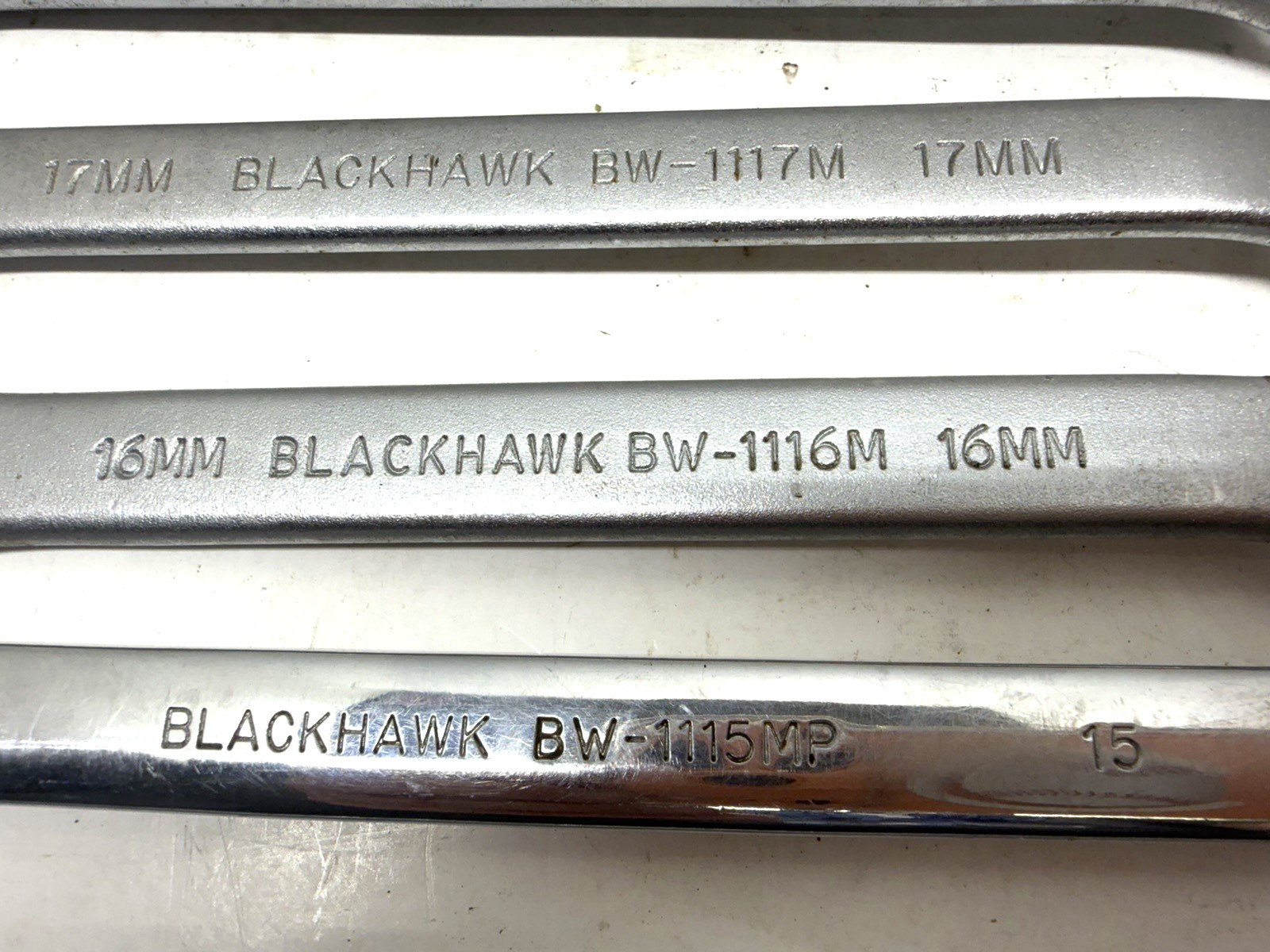 BlackHawk USA 14-Piece Metric Combination Wrench Set 10-19 +30MM and duplicates