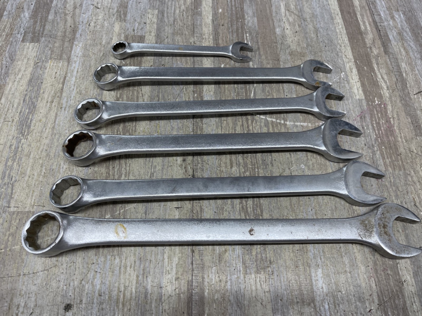 6PCS 32-17 MM Metric Combination Wrench proamerica 12 pt10-32-30-29-27-26-17
