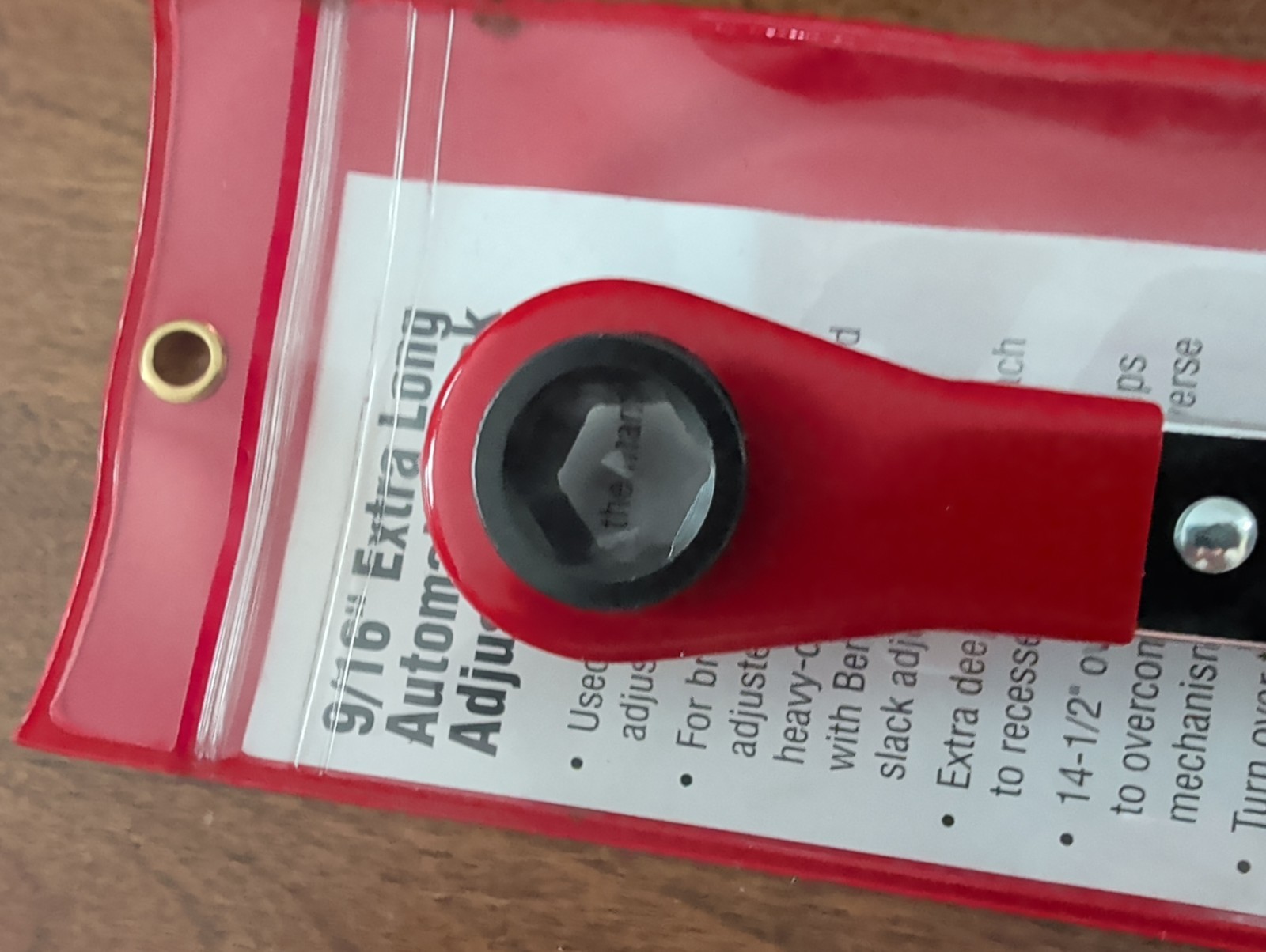 Snap On Ratcheting Adjustor Wrench BSA916 9/16″ Slack Adjuster Wrench
