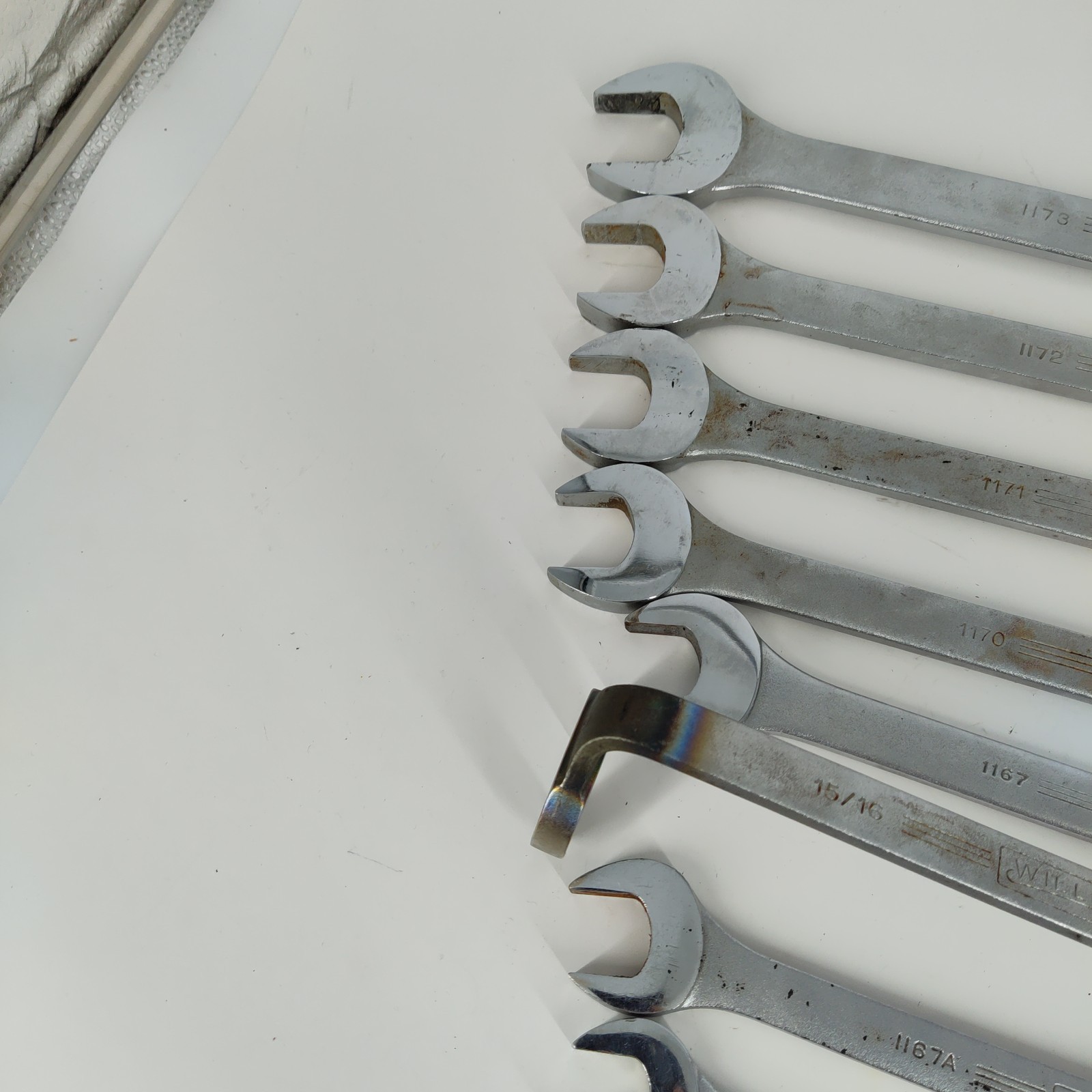 16X Williams Tool USA Combination Wrench Set SAE Superwrench WMS 1/4” To 1 1/4”