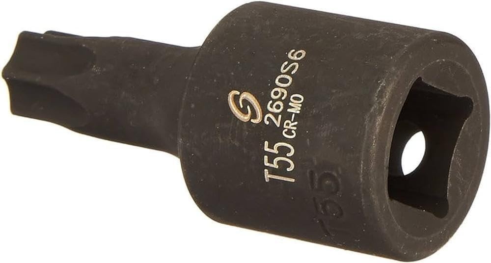 1/2-Inch Drive T55 Internal Star Impact Socket – Lifetime Guaranteed Quality