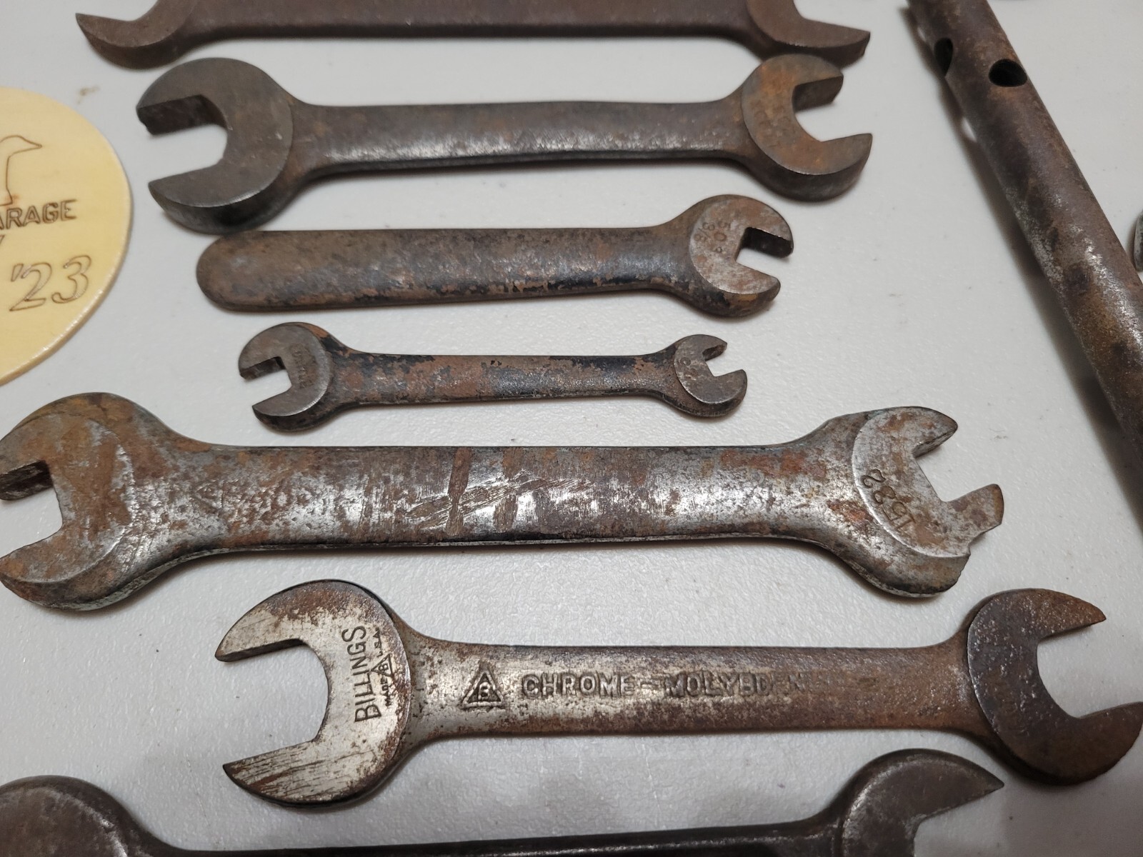 Vintage 34x Wrench Lot Billings Williams Hazet Auto-Kit Easco Lectrolite Buffalo
