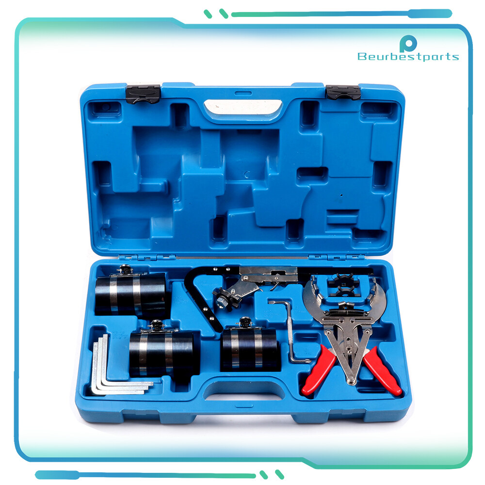 NEW PISTON RING SERVICE TOOL SET ENGINE RATCHET CLEANING EXPANDER COMPRESSOR US