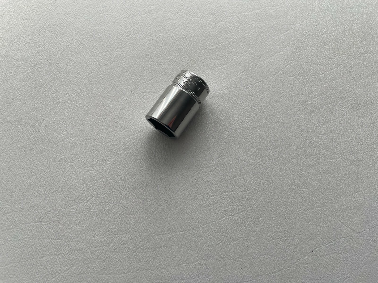 Snap-On Tools NEW 1/4″ Drive 6pt 15mm Metric Semi Deep Chrome Socket TMMS15