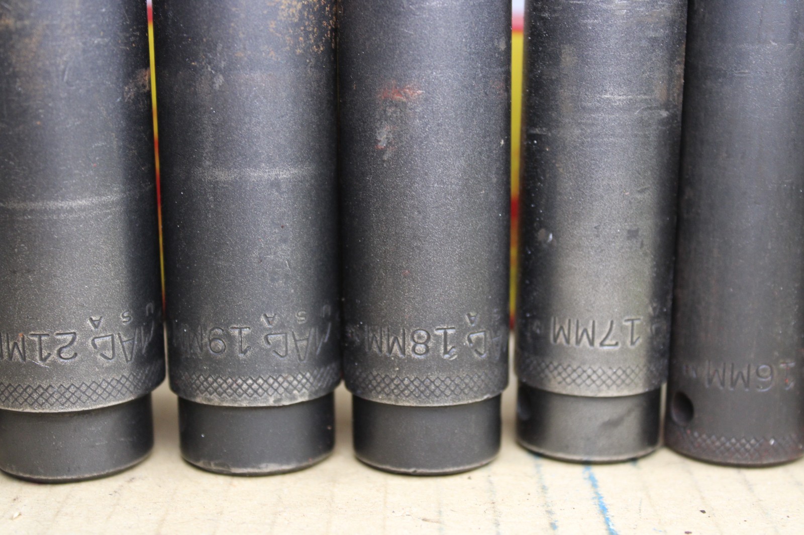 Mac Tools VDP6 1/2″ Drive Metric 6-Point Deep Impact Socket Set 10-24mm