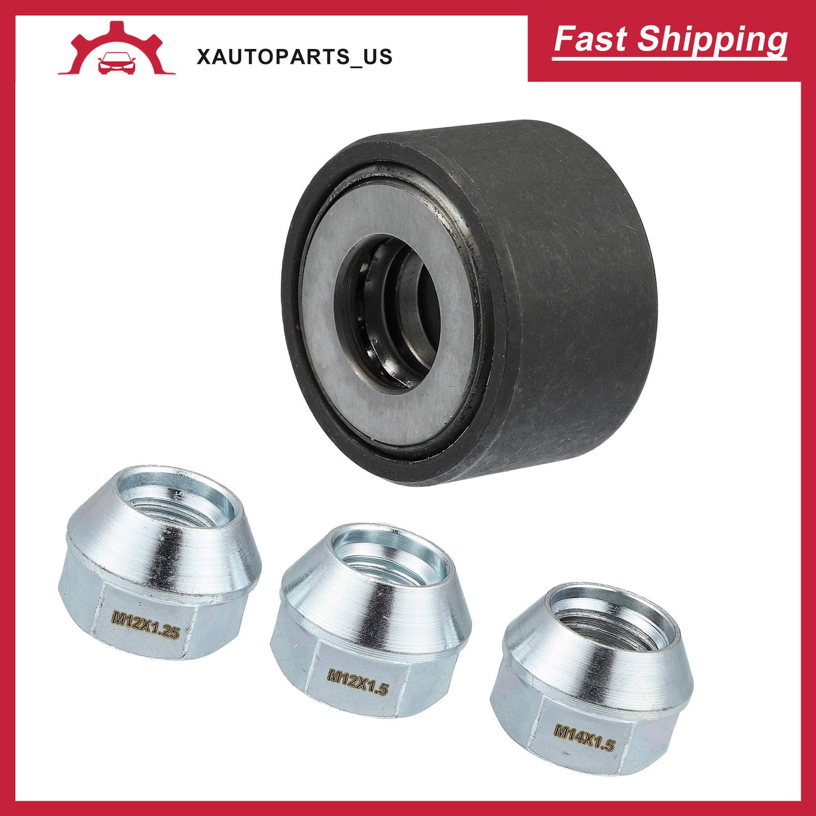 Universal Wheel Stud Installer Tool Tire Stud Tool Set Silver Tone -1 Set