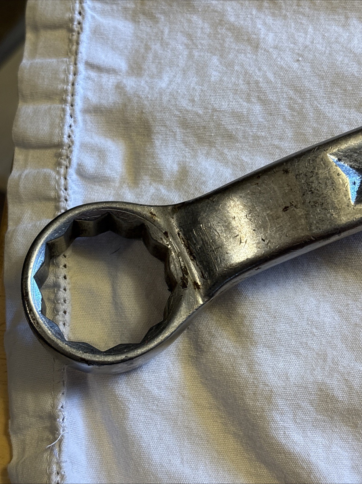 1966 Snap-on USA 1-3/8″ x 1-1/2″ Double Box End 12pt Extra Long Wrench XV-4448