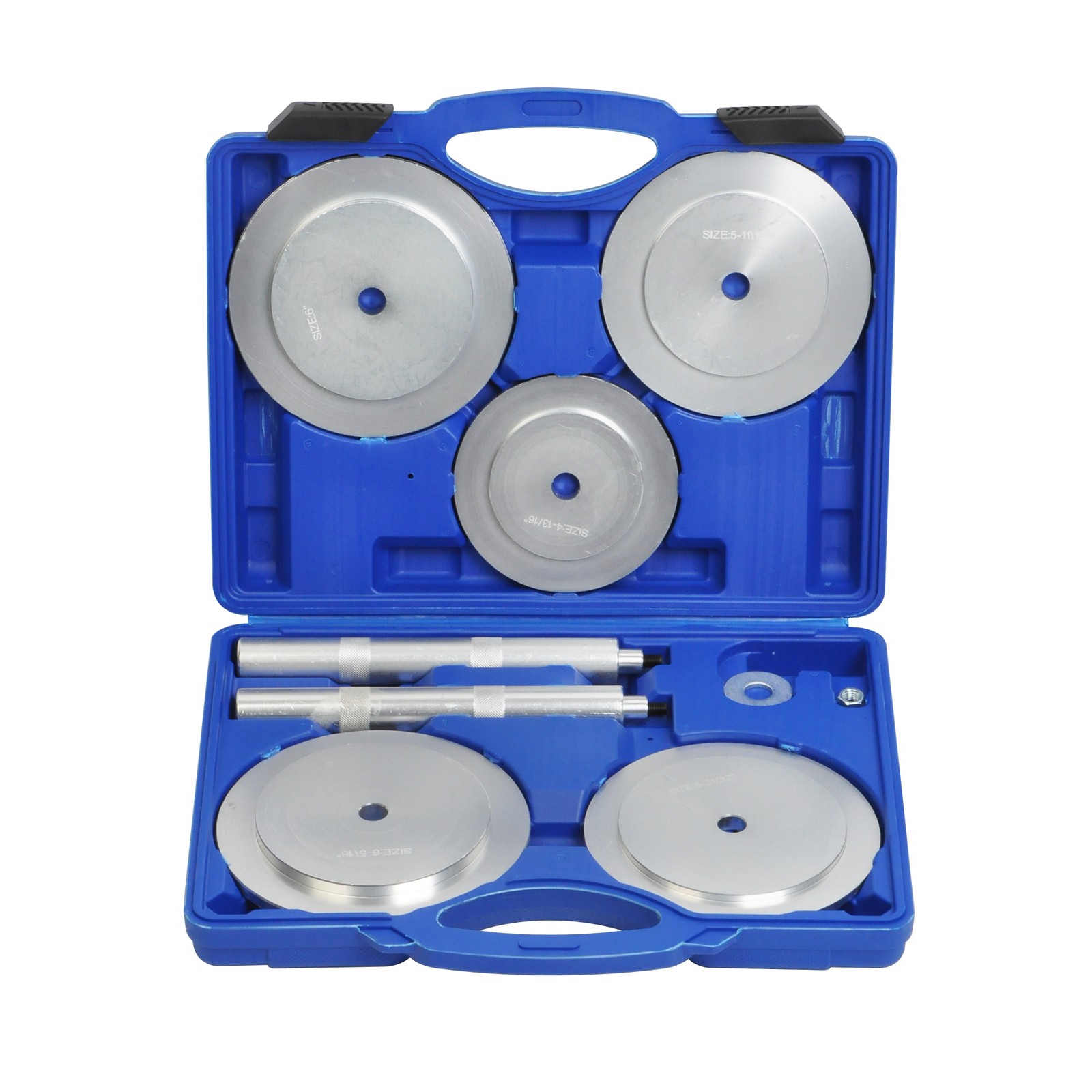 9PC Truck Hub Seal Installer Kit ,4-13/16″ – 6-5/16″ Large Race & Seal Drivers