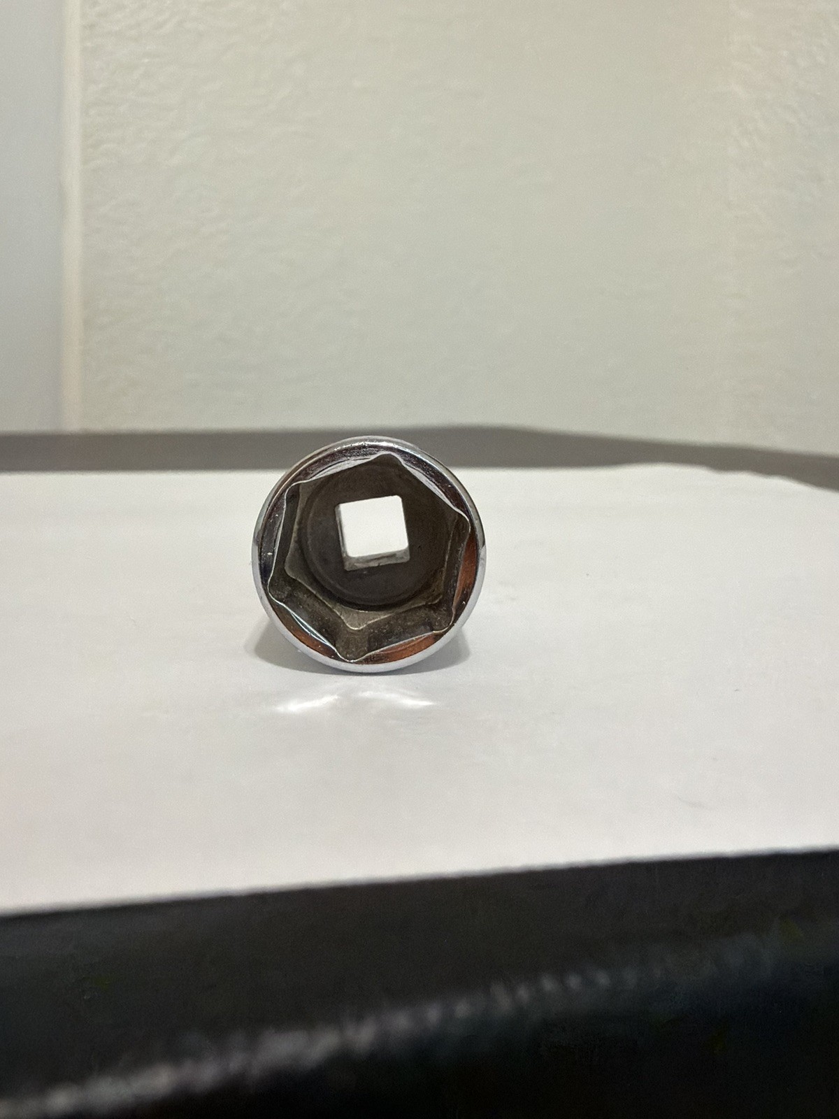 SNAP ON 9/16″ TM18 1/4″ DRIVE SAE 6 POINT SHALLOW CHROME SOCKET TM 18 9/16 «