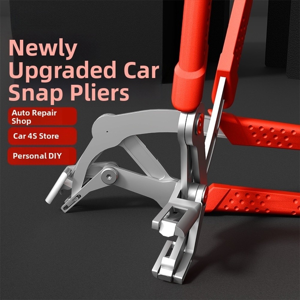 Alloy Steel Automotive Snap Pliers for Plastic Rivet Installation Removal