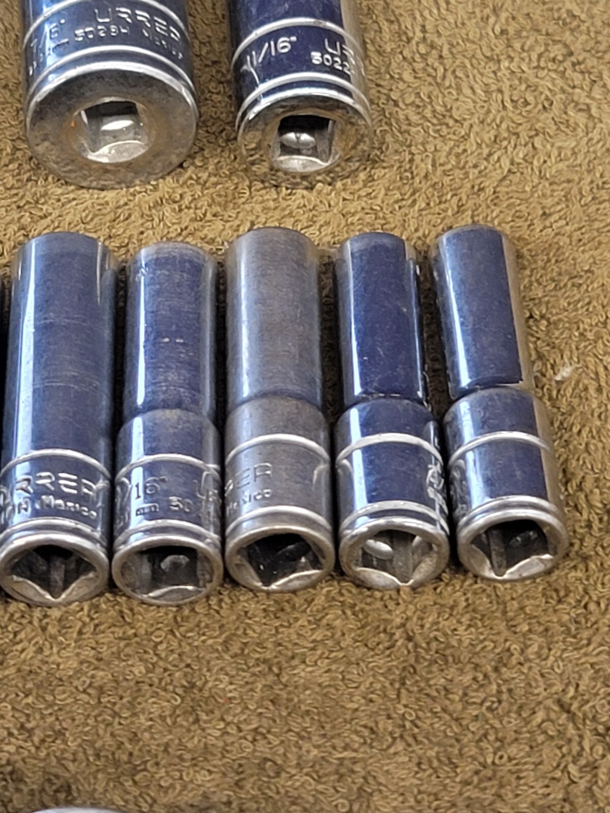 28 URREA Socket Extension 3/8 1/2 1/4 12mm 21mm 7/8 13/163/4 5/8 Sae Metric Set