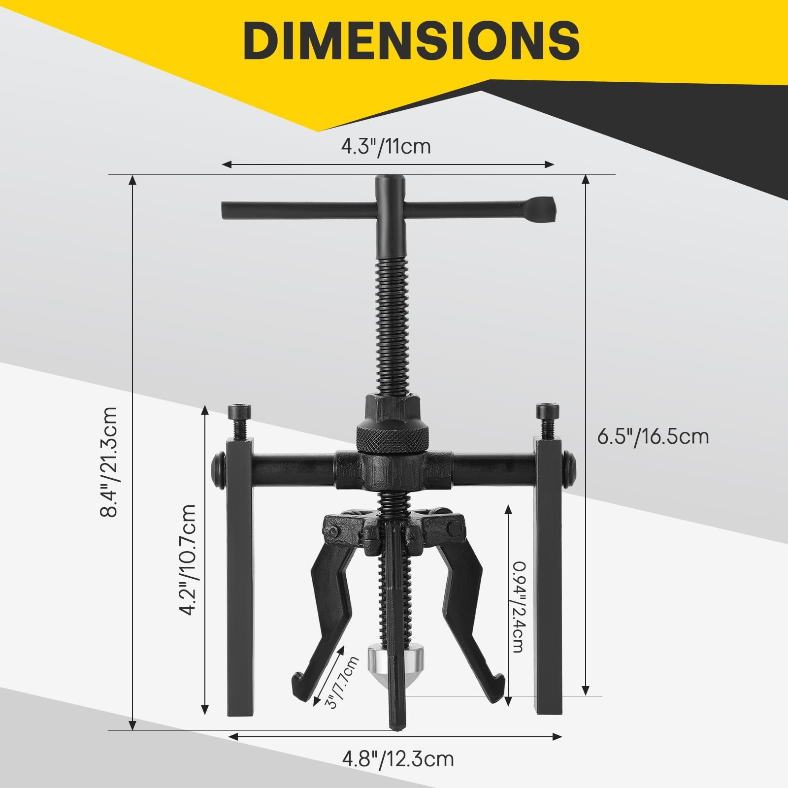 Acymner 3 Jaw Inner Bearing Puller Set | Blind Set, Bushing…
