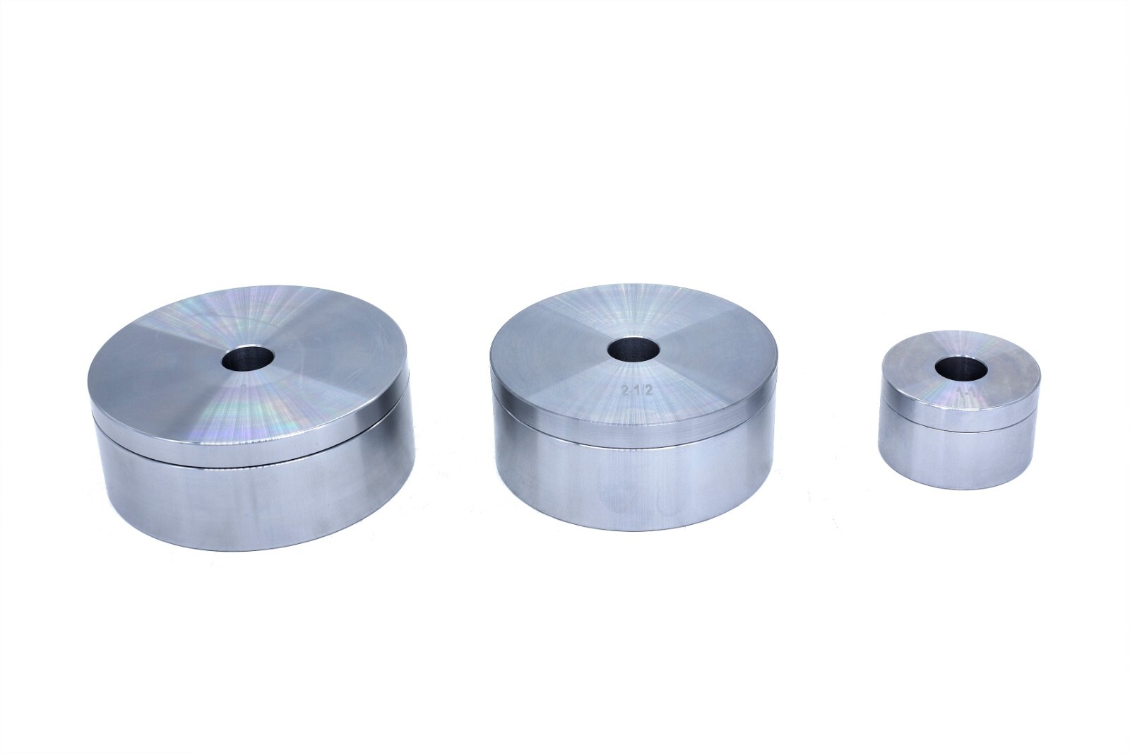 LOUDERLUN 3 Piece Dimple Die Set: 1-1/4″ 2-1/2″ 3″