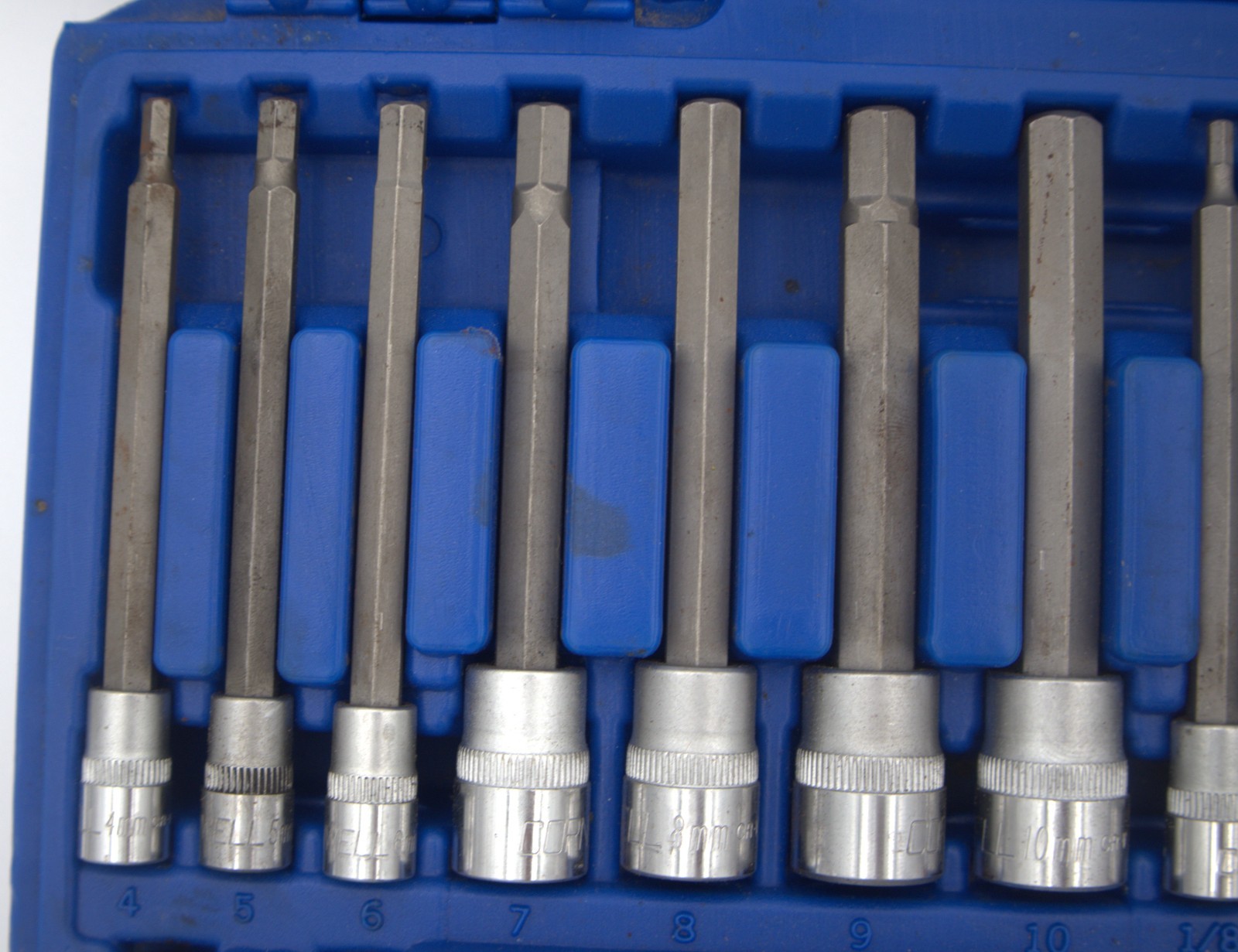 Cornwell CBSMTH62S 62pc Hex Torx Tamper Proof Inverted Star Bit Socket Set Read