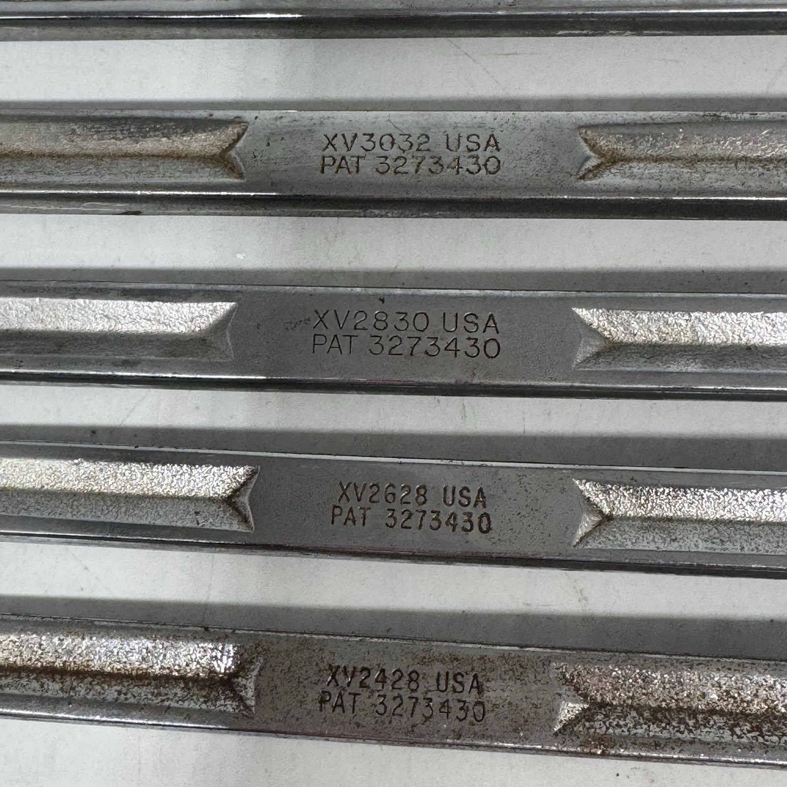 Snap-on Tools XV Series 12-Point SAE Offset Box Wrench Set 7 Pieces