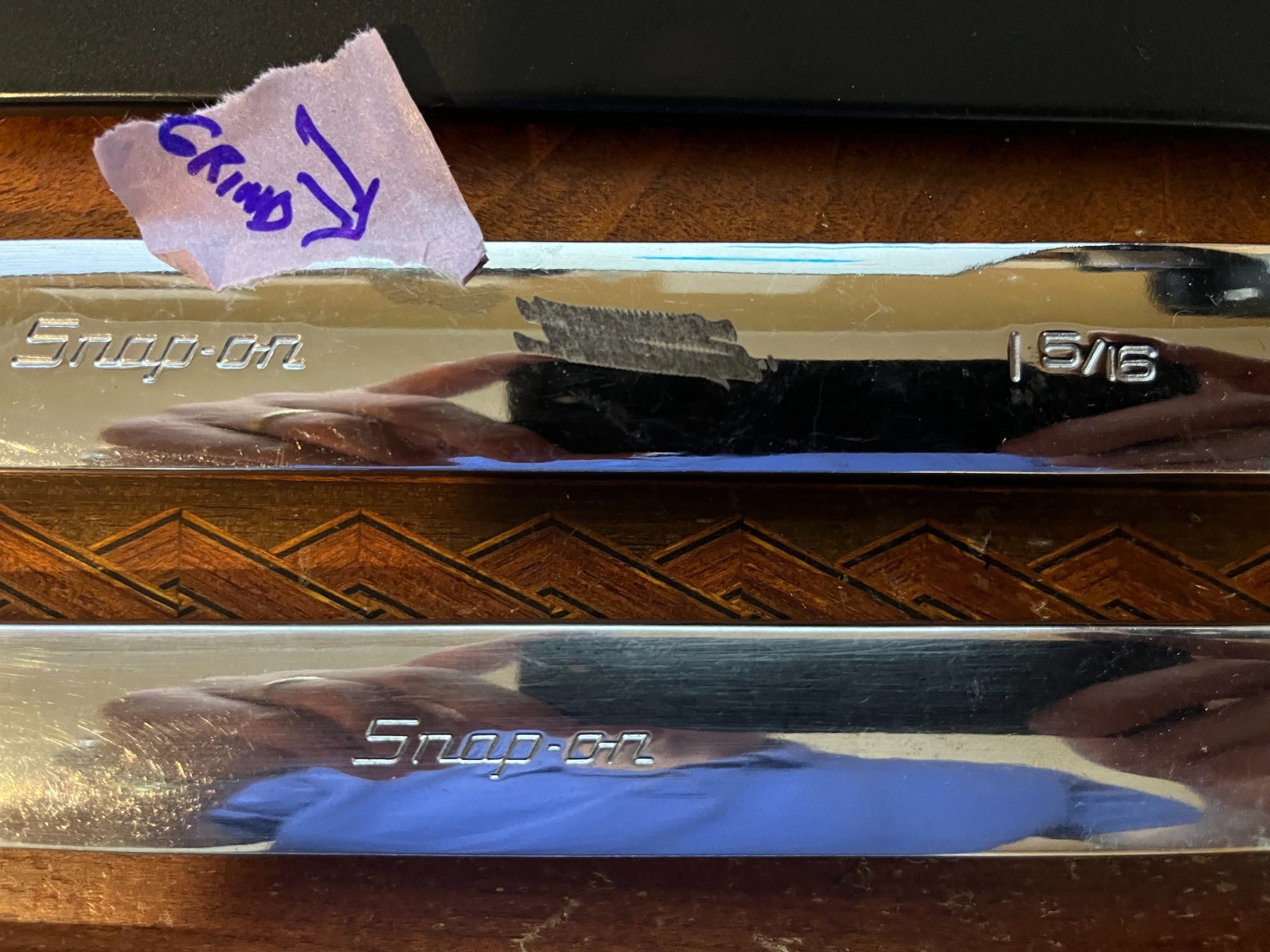Snap-on™ OEX703K1 12-pt Flank Drive Wrench Set 1 3/16″ 1 1/4″ 1 5/16″ SAVE$