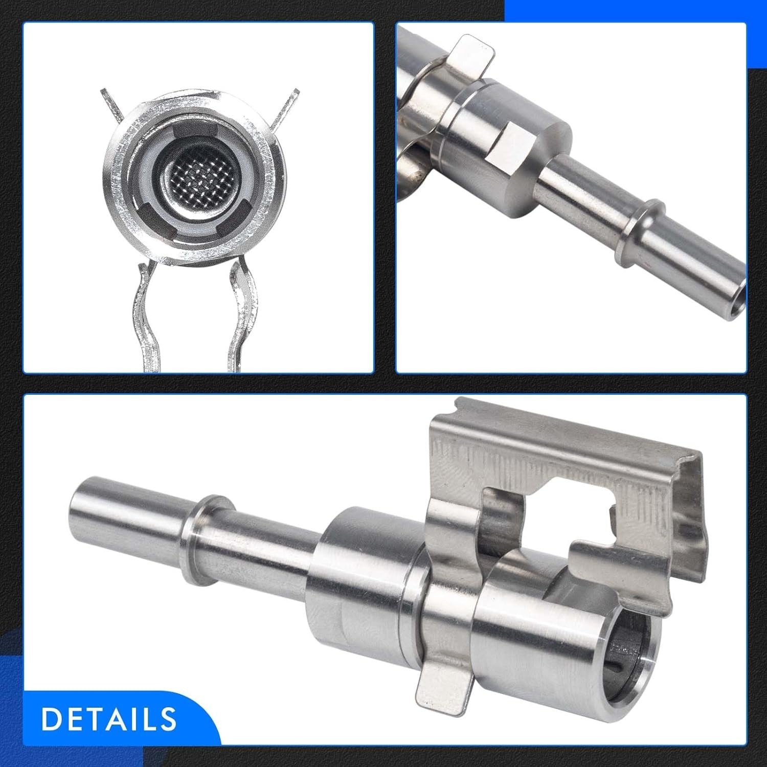 Fuel Pump Line Return Check Valve Connector for Ford F150 F250 F350 1L3Z9J274-BA