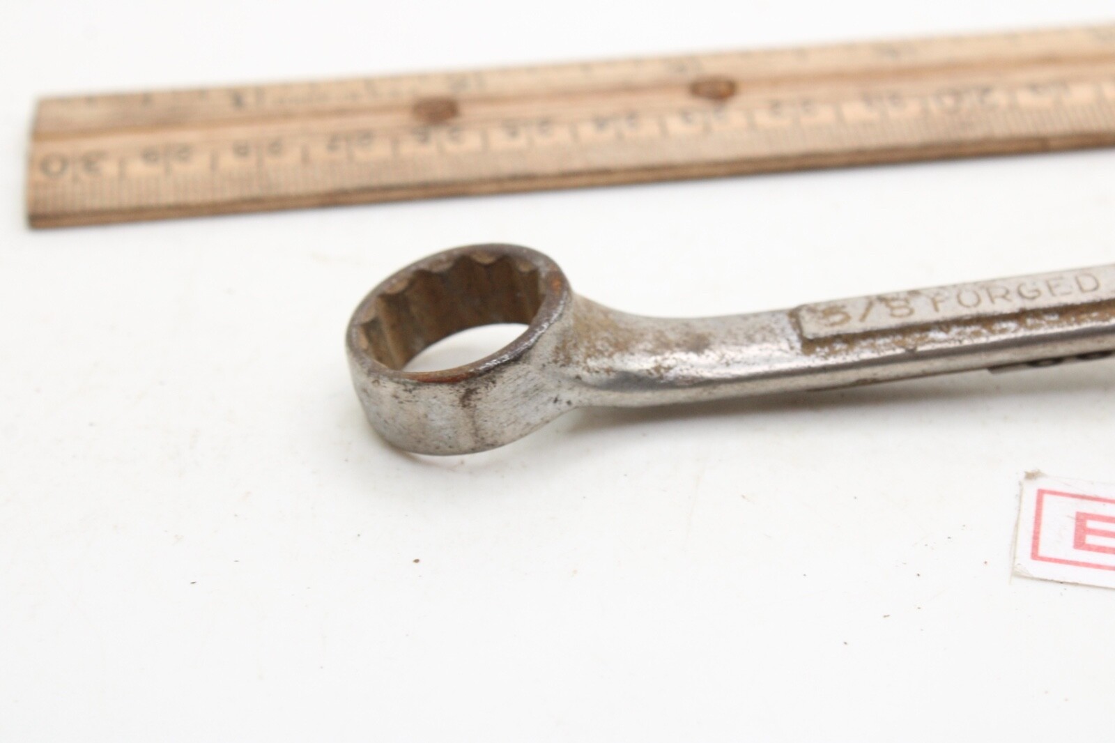 Craftsman -V- 5/8″ X 3/4″ 12 Point SAE Double Box Wrench USA