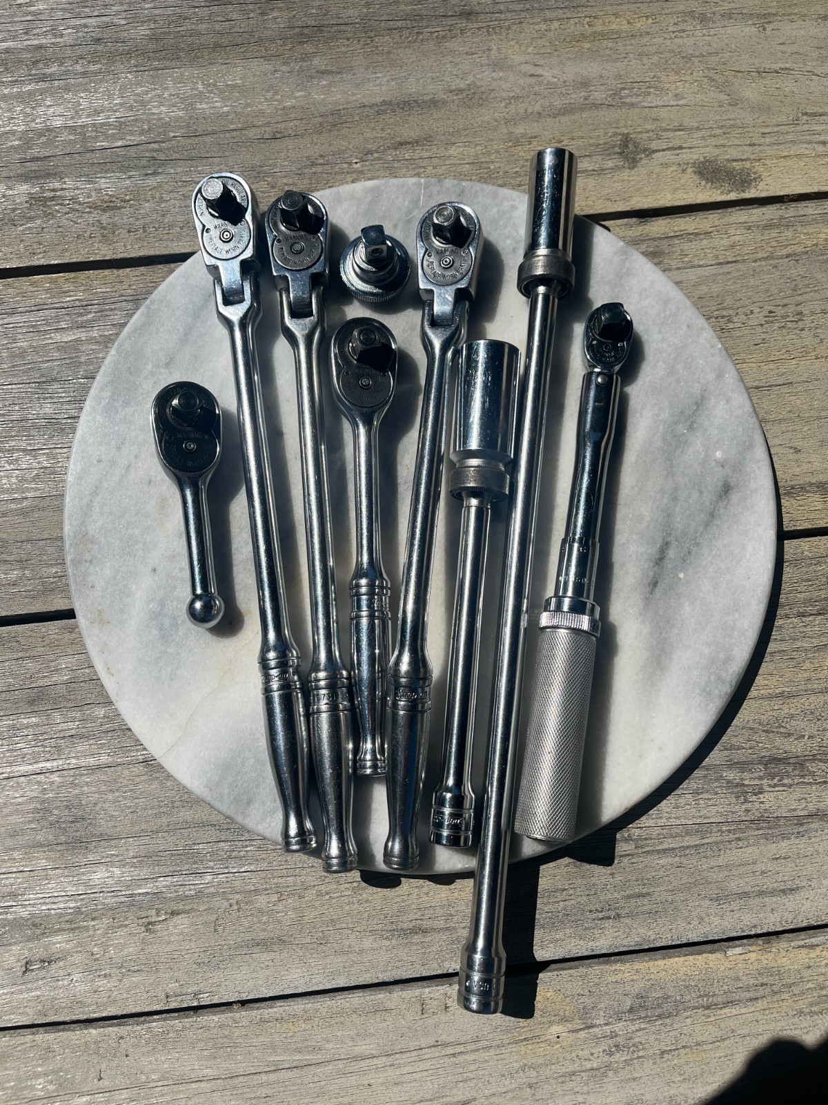 Snap-on 3/8 Ratchet Lot F731 F732 F720 FK720 QJR217 FSX1220 FRS70A USA Vintage