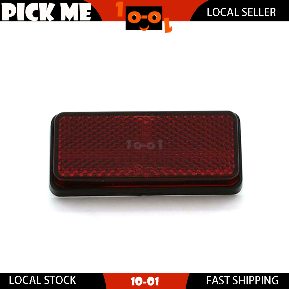 Pair Motorcycle Rear Reflector For Honda VT800C Shadow 1988