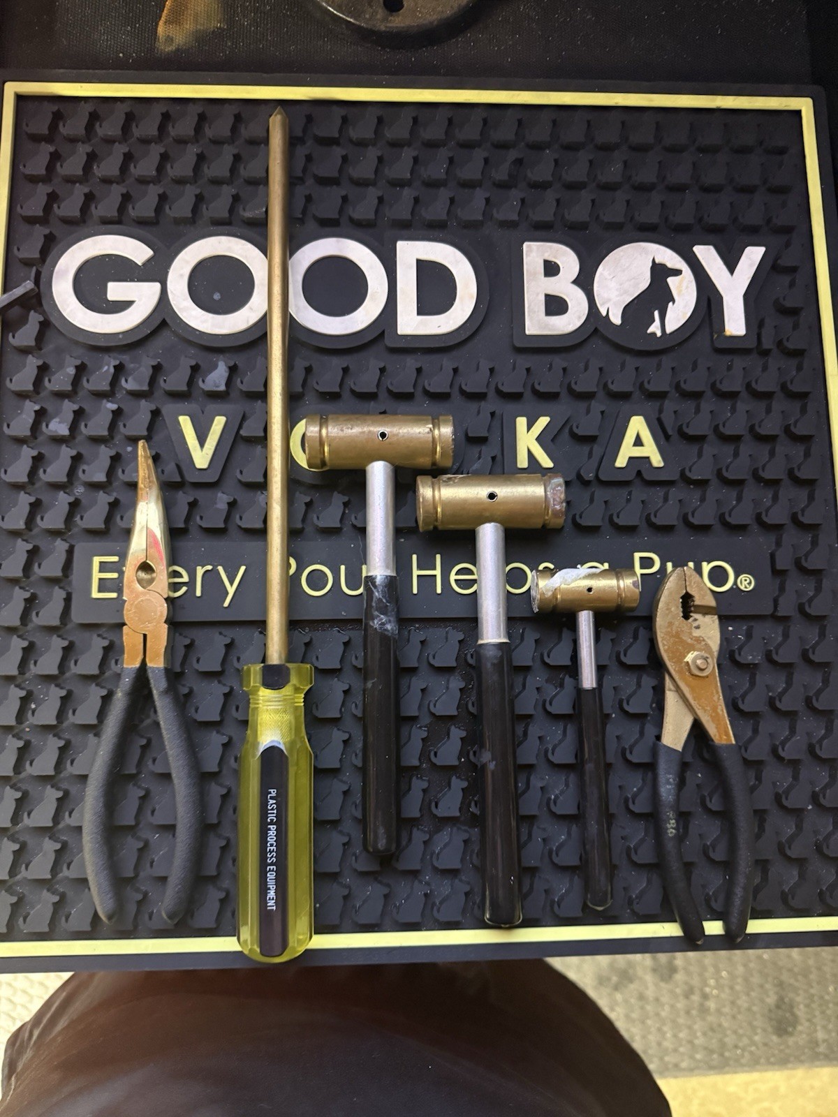 Brass Tools Variety Pack of 5 Pieces Brass Hand Tools