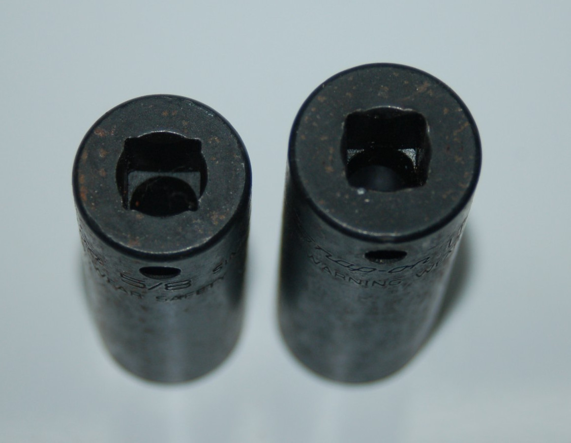 SNAP-ON Tools 3/8″ Drive 6pt Deep Impact Sockets – 5/8″ SIMF200 – 11/16″ SIMF220