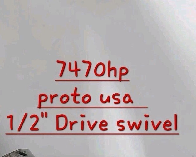 PROTO USA 1/2″ Drive Universal Swivel Joint Adapter Socket 7470hp 7470
